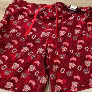 NWT 2xl Men's Ohio State Buckeye's Swim Trunks P2 by Pro Player